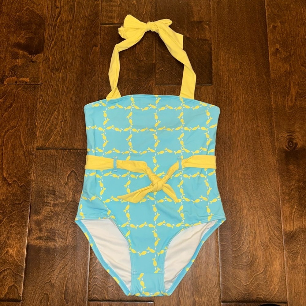 TBBC Palm Beach Bathing Suit - Sapodilla School of Fish - 7 price firm